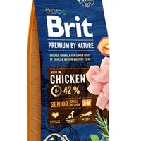 Brit Premium Dog by Nature S+M Gramáž 15kg, Stáří Senior