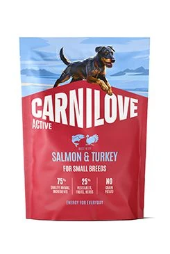 Carnilove Dog Active Dry Salmon&Turkey SB Gramáž 1,5kg, Stáří Adult