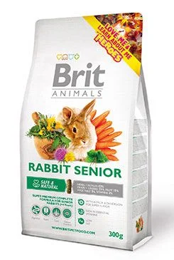 Brit Animals Rabbit Complete Gramáž 300g, Stáří Senior