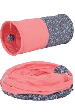 Juguete para gato ETHICAT FLORAL túnel crujiente con catnip