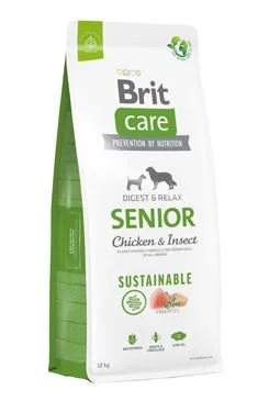 Brit Care Dog Sustainable Gramáž 12kg, Stáří Senior