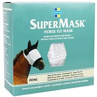 Supermask II without ears, size FOAL/PONY, grey-green