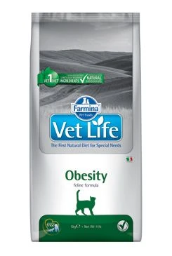 Vet Life Natural CAT Obesity Gramáž 10kg