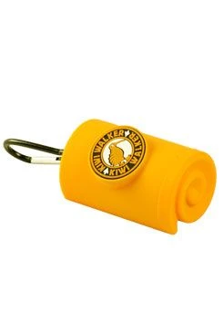 Funda para bolsitas naranja + 2 rollos de bolsitas Kiwi