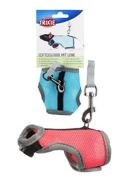 Rat Vest Harness with Leash 12 1 mix TR Rozměr 2m