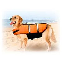 Chaleco de natación para perros XL naranja KAR Rozměr 45cm
