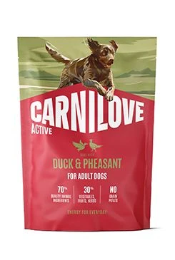 Dog Active Dry Duck & Pheasant AB Gramáž 1,5kg, Stáří Adult