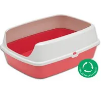 MARYLOO Cat Litter Box with High Rim, Coral Rozměr 50cm