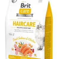 Brit Care Cat GF Haircare Healthy&Shiny Coat Gramáž 0,4kg