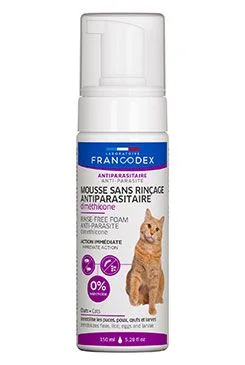 Espuma sin aclarado para gatos Objem 150ml