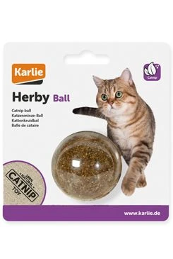 Cat Toy Ball with Catnip KAR Rozměr 5cm