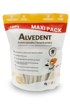 Alvedent Pet 2Me žvýkací proužky pro psy Gramáž 1kg, Počet 100ks