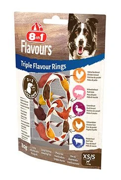 Snack Flavours Triple Flavour Rings XS S Gramáž 80g