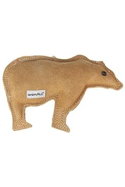Juguete para perro Oso piel natural 23x16cm