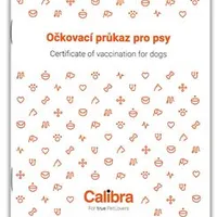 Očkovací průkaz pes Počet 1ks
